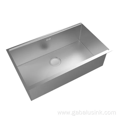 SUS304 Stainless Steel Single Bowl Kitchen Sink